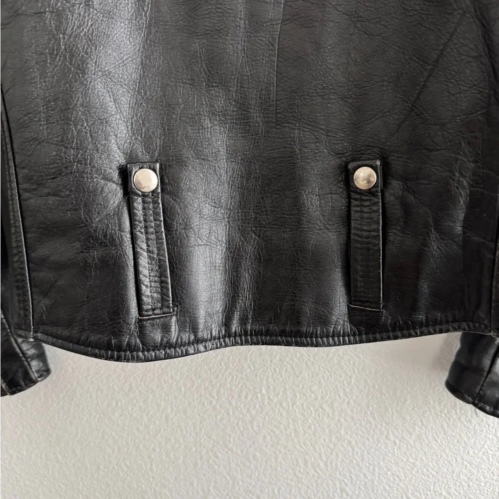 Vintage Harley Davidson Leather Jacket Size 36 *Flaw*